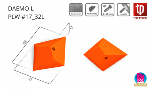 Прочный скалолазный рельеф Top Point Daemo