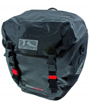 Вместительная сумка на багажник боковая Терра M-Wave 2х20л