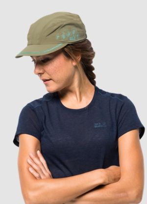 Легкая кепка для женщин Jack Wolfskin Supplex Hibiscus Cap Women