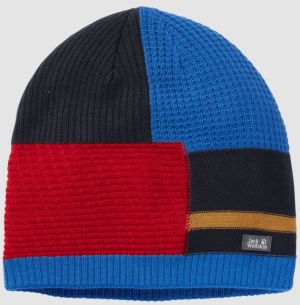 Jack Wolfskin - Зимняя детская шапка Stormlock Patch Cap Kids