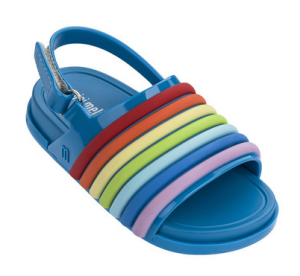 Пляжные сандалии Melissa Beach Slide Sandal Rainbow Bb