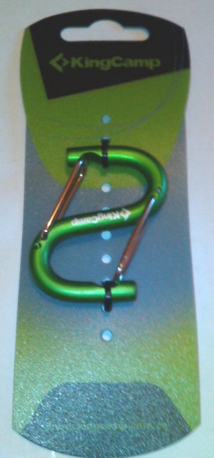 Брелок-карабин King Camp 8018 S-Shape Wire Pole