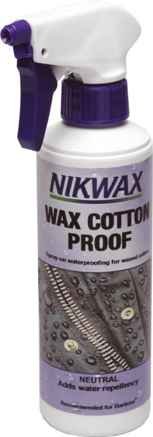 Удобная водоотталкивающая пропитка спрей мл Nikwax - Wax Cotton Proof Neutral 300