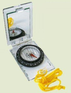 Походный компас с зеркалом прозрачный Ace Camp 
