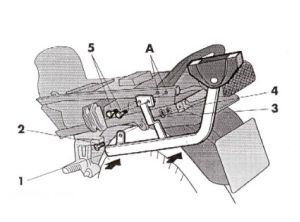 Крепление верхнего кофра надежное Shad ZZR 600 (93-05)