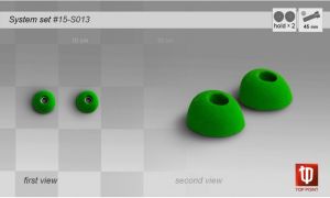 Комплект небольших системных зацепов Top Point #S013