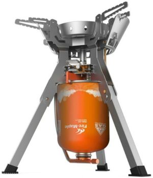 Усовершенствованная горелка газовая c системой ППТ и встроенной ветрозащитой Fire Maple Family New