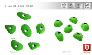 Зацепы для скалодромов Top Point #238 Crust