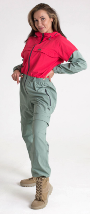 Комбинезон противоэнцефалитный женский Softshell Rosomaha (Покров) Турист Н