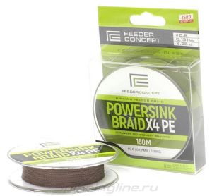 Плетеная леска для донной ловли Feeder Concept Powersink