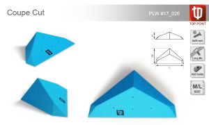 Накладной рельеф для скалолазания Top Point Coupe Cut