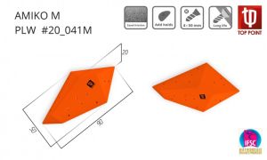 Скалолазный рельеф Top Point Amiko M