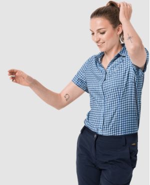 Летняя женская рубашка Jack Wolfskin Kepler Shirt Women