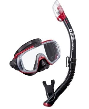 Отличный комплект Tusa Sport UC-3125 Black Series (маска+трубка)