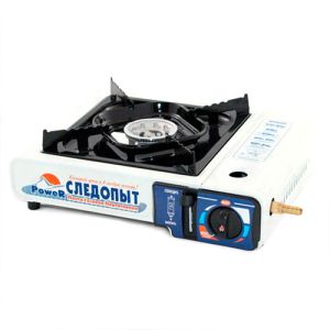 Следопыт -Надежная газовая настольная плита Power с переходником