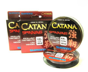 Леска прочная износоустойчивая м Shimano Catana Spinning 100