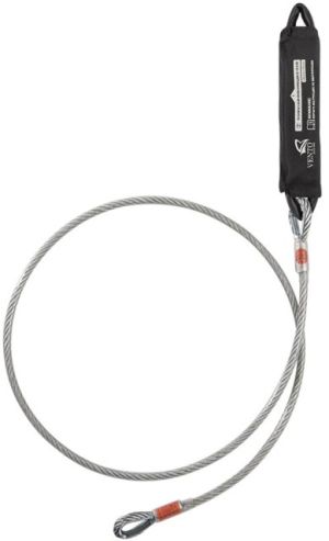 Одинарный стальной строп с амортизатором аС Венто 10