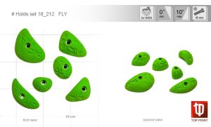 Зацепы для скалодромов Top Point #212 Fly