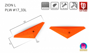 Рельеф накладной для скалолазания Top Point Zion