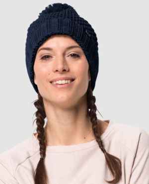 Мягкая шапка для девушек Jack Wolfskin Highloft knit cap women