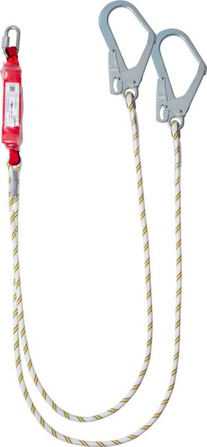 Строп надежный веревочный двойной нерегулируемый с амортизатором Венто Вентопро 07VA