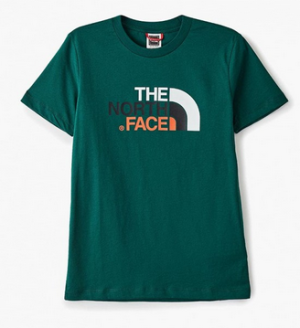 Футболка с фирменным логотипом The North Face Y S/S Easy Tee