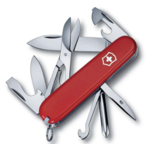 Качественный перочинный нож брелок Victorinox - Super Tinker