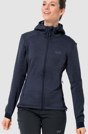 Мягкая женская кофта Jack Wolfskin Morning Sky Jacket Women