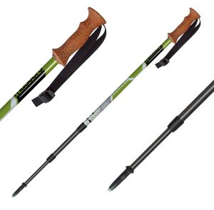 Телескопические палки с эргономичной рукояткой Masters Scout Green