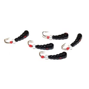 Мормышка свинцовая для ловли рыбы упаковка штук Личинка Россия 10