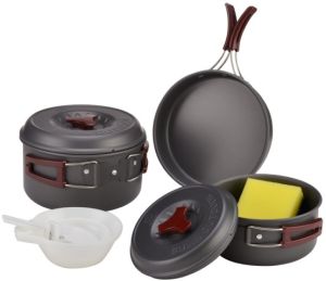 Набор посуды для походов на 2-3 человека BULin BL200-C2