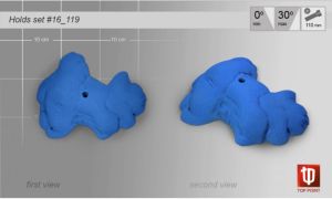 Необычный рельеф для скалолазания Top Point #119