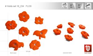 Зацепы для скалодромов Top Point #234 Flos