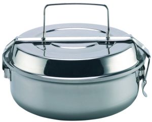 Удобная кастрюля с крышкой миской см сталь Laken / 16 816