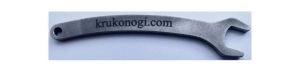 Титановый ключ для съёмных болтов Krukonogi 