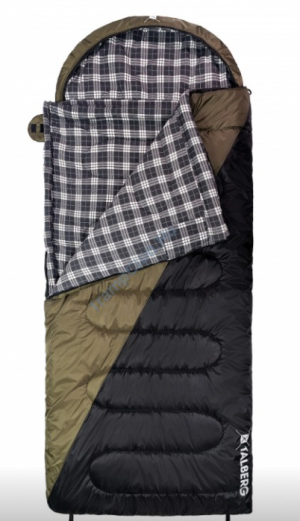 Спальник с левой молнией Talberg Hunter -30°С (комфорт -22°С) 