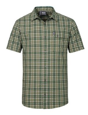 Рубашка туристическая мужская Jack Wolfskin CROSSLEY SHORTSLEEVE SHIRT M
