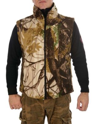 Удобный жилет флисовый с подогревом Redlaika RL-FH-04 (Без греющего комплекта ЕСС ГК)