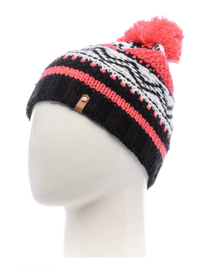 Комфортная шапка с помпоном Roxy Jill