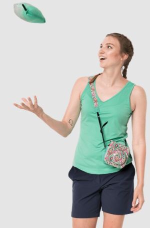 Яркий  женский топ Jack Wolfskin Jwp Top W