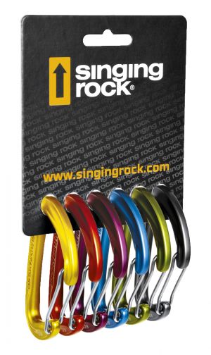 Карабины надежные в наборе Singing Rock Vision 6 pack