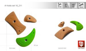 Зацепы для скалолазания Top Point #211