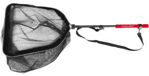 Удобный подсачек складнной Lucky John StreetFishing прорезиненный