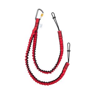 Стропа эластичная двойная с карабином с муфтой Венто (до 25 кг)