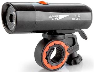 Фонарь для велосипеда Яркий луч V-100