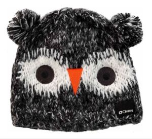 Необычная вязаная шапка Chaos Hibou