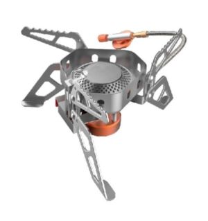 Удобная горелка туристическая складная со шлангом Tramp TRG-046