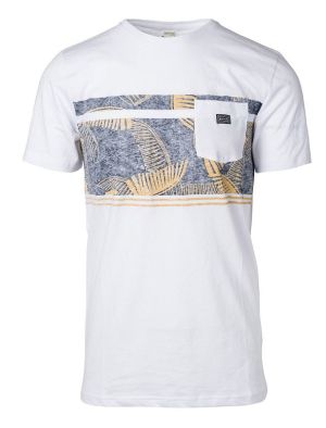 Хлопковая футболка Rip Curl Retro Block Tee