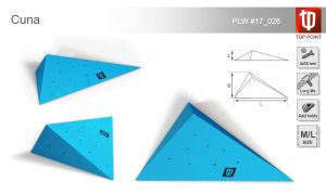 Яркий рельеф для скалолазания Top Point Cuna