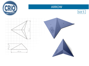 Надежный рельеф для скалолазания Crio Holds Arrow
